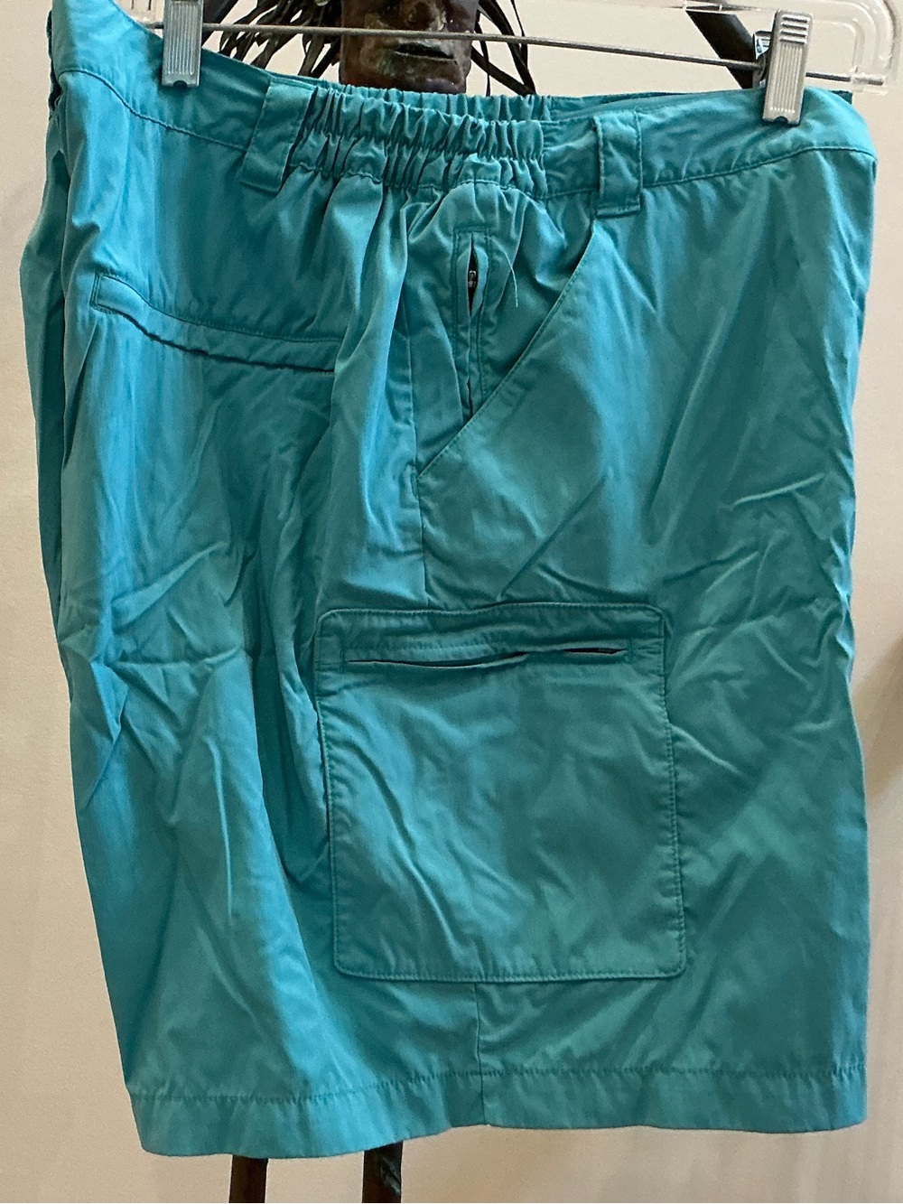 L.L. Bean Aqua Nylon Blend hiking and cargo shorts